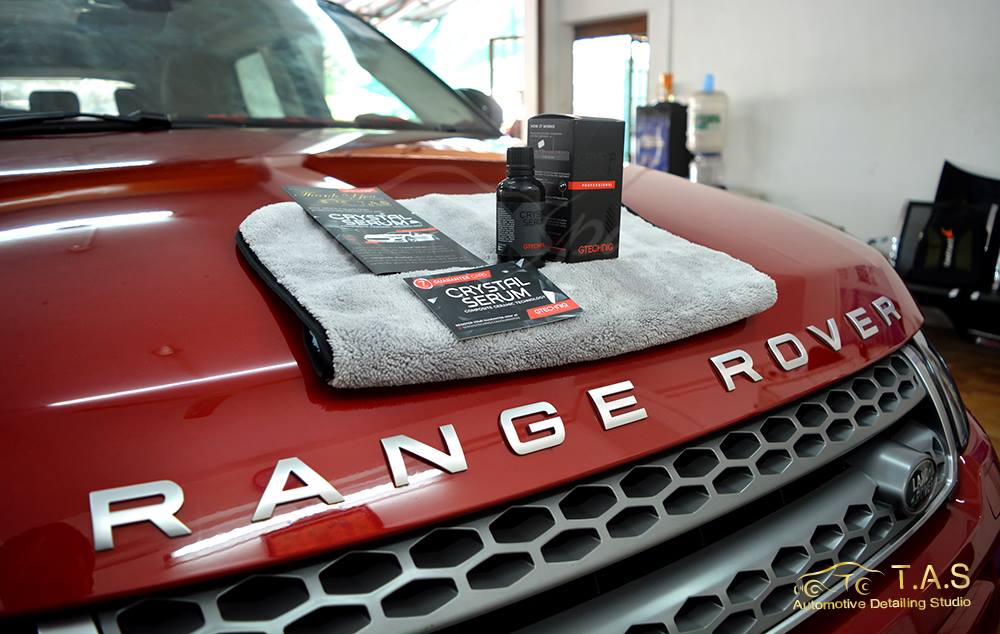 Gtechniq Crystal Serum RangeRover Gtechniq Crystal Serum RangeRover