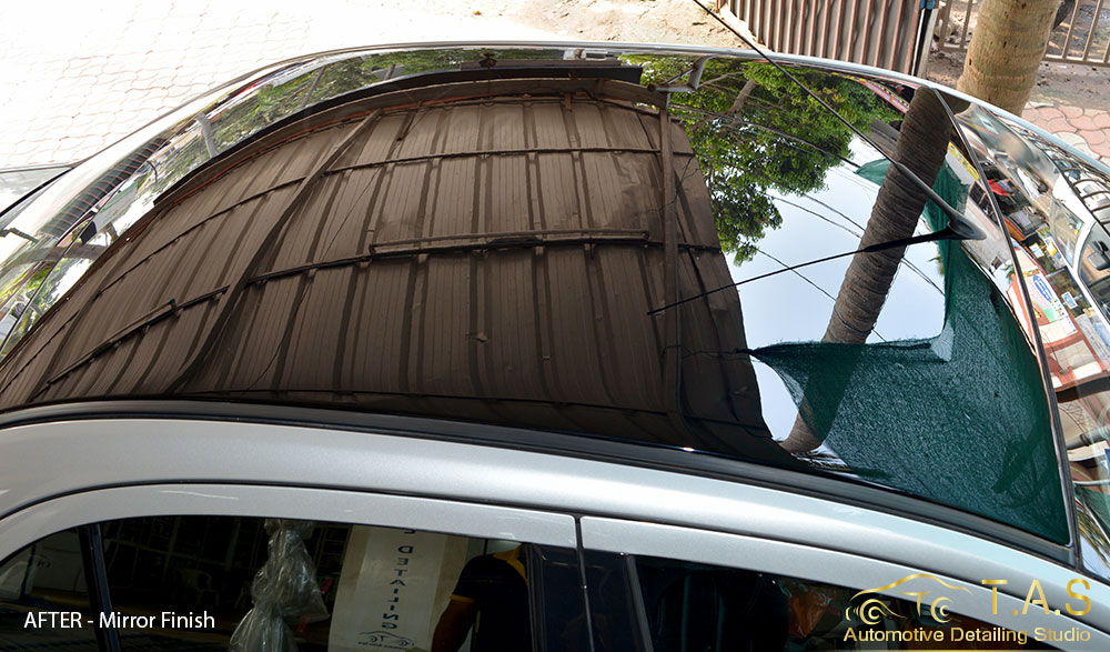 Mirror finish roof painting Mirror finish roof painting