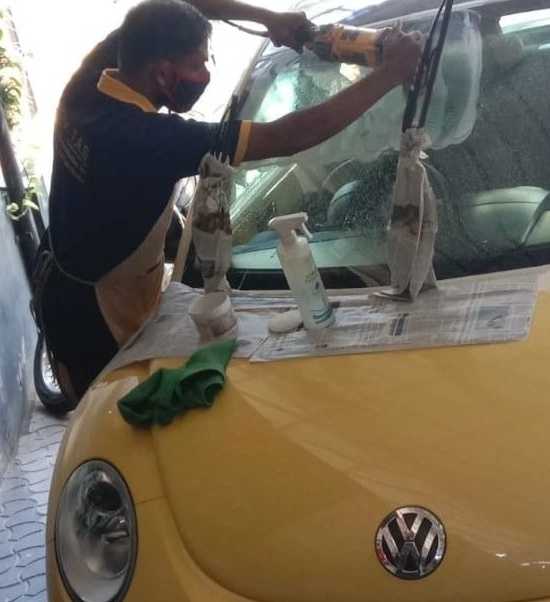 Glass restoration at TAS Glass restoration at TAS