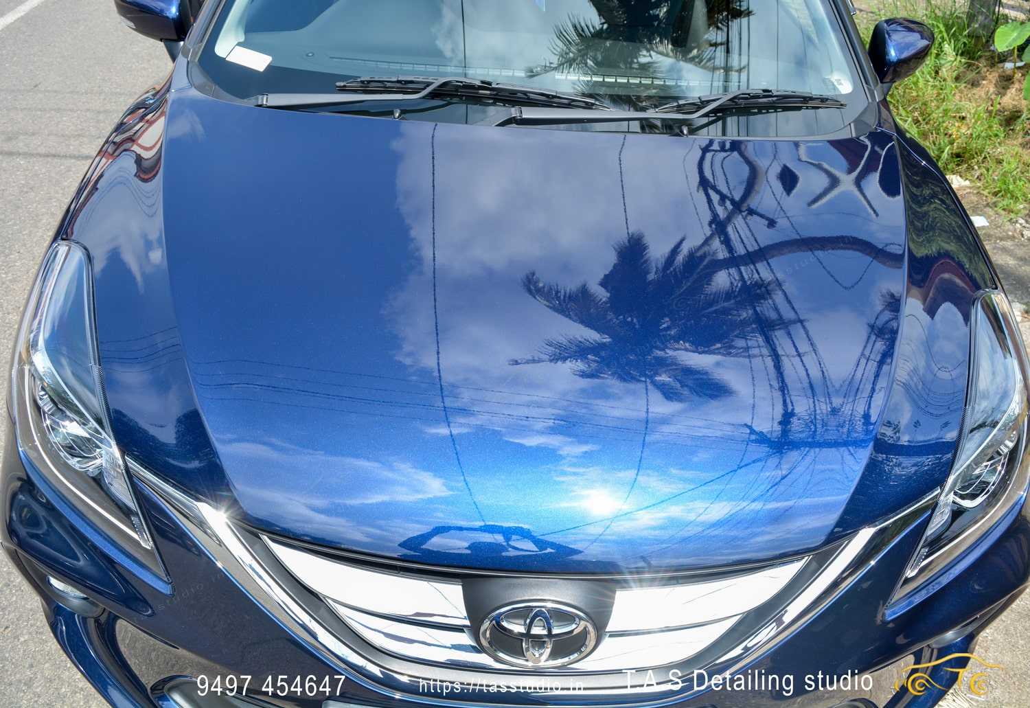 Toyota Glanza Ceramic coating @ TAS Toyota Glanza Ceramic coating @ TAS