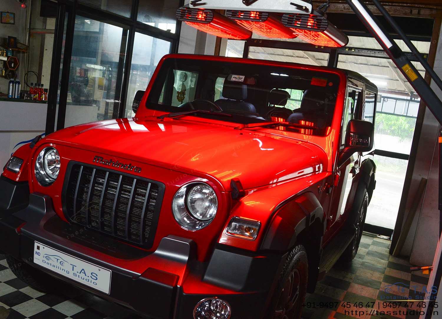 Jeep Ceramic Coating Travancore Auto Spa