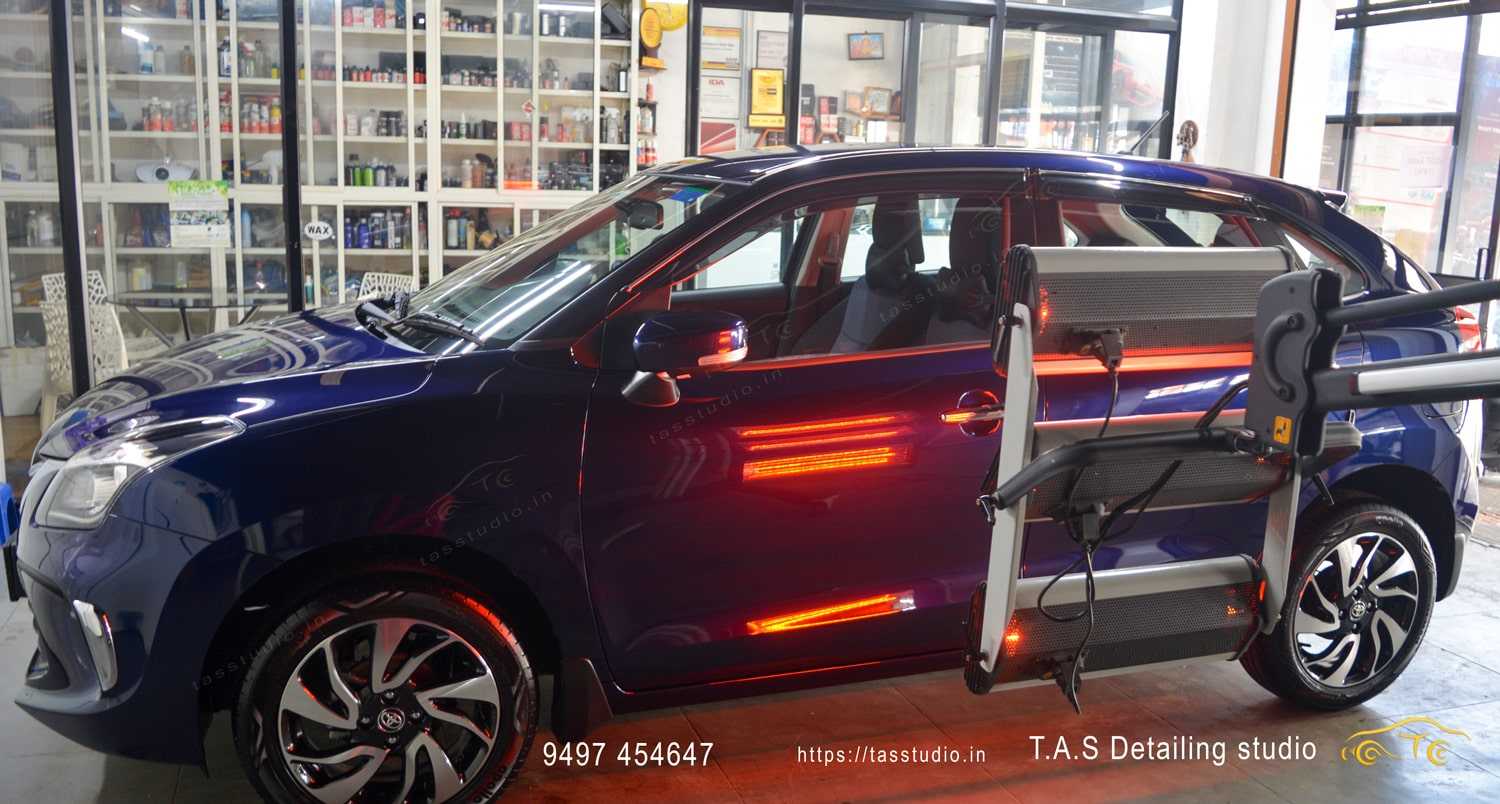 Toyota Glanza Ceramic coating @ TAS Toyota Glanza Ceramic coating @ TAS