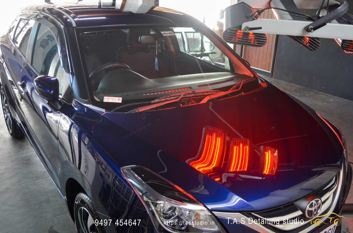 Toyota Glanza Ceramic coating @ TAS Toyota Glanza Ceramic coating @ TAS