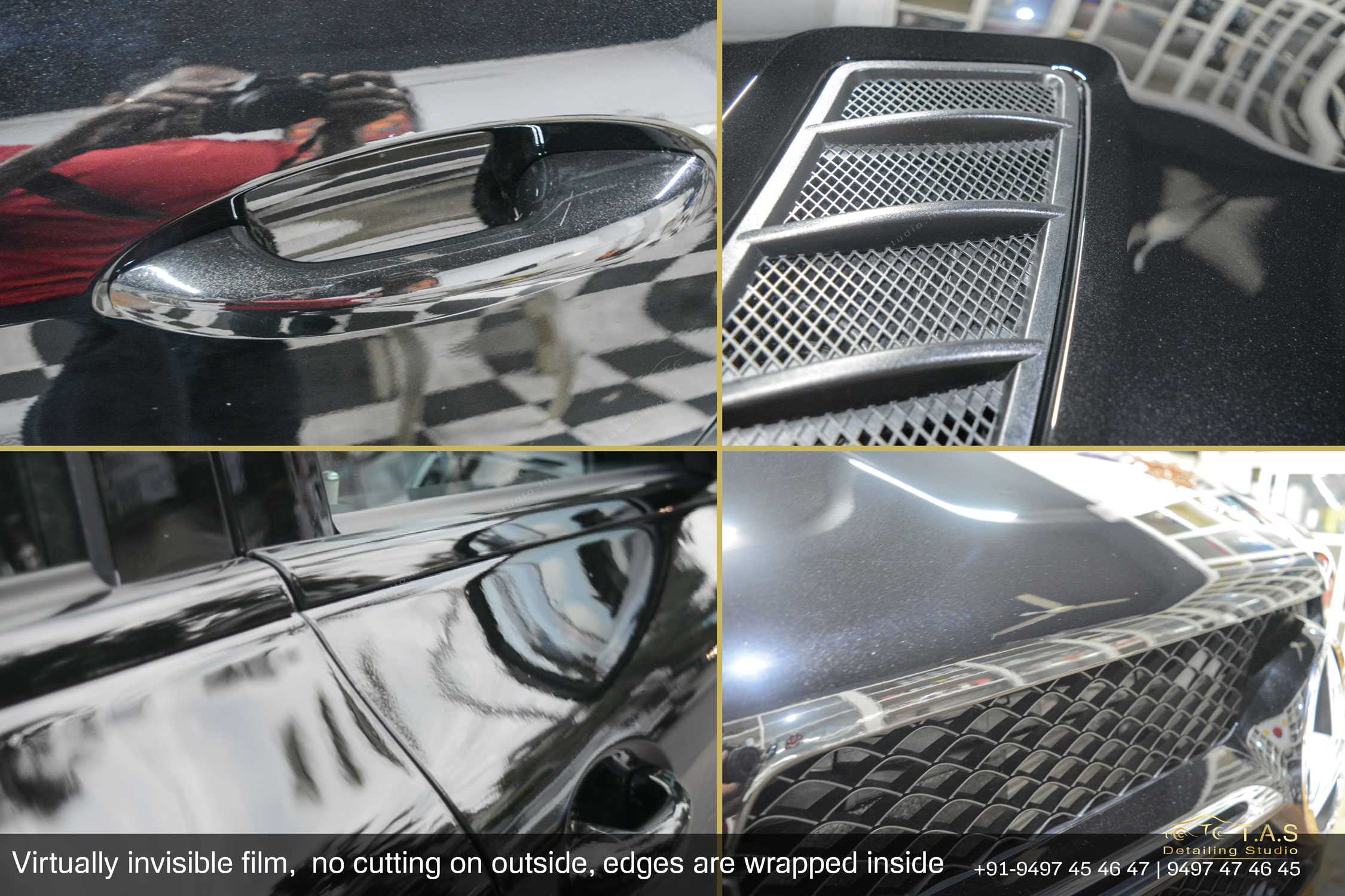 Benz GLE PPF, Completed at TAS, Travancore Auto Spa, Detailing Studio