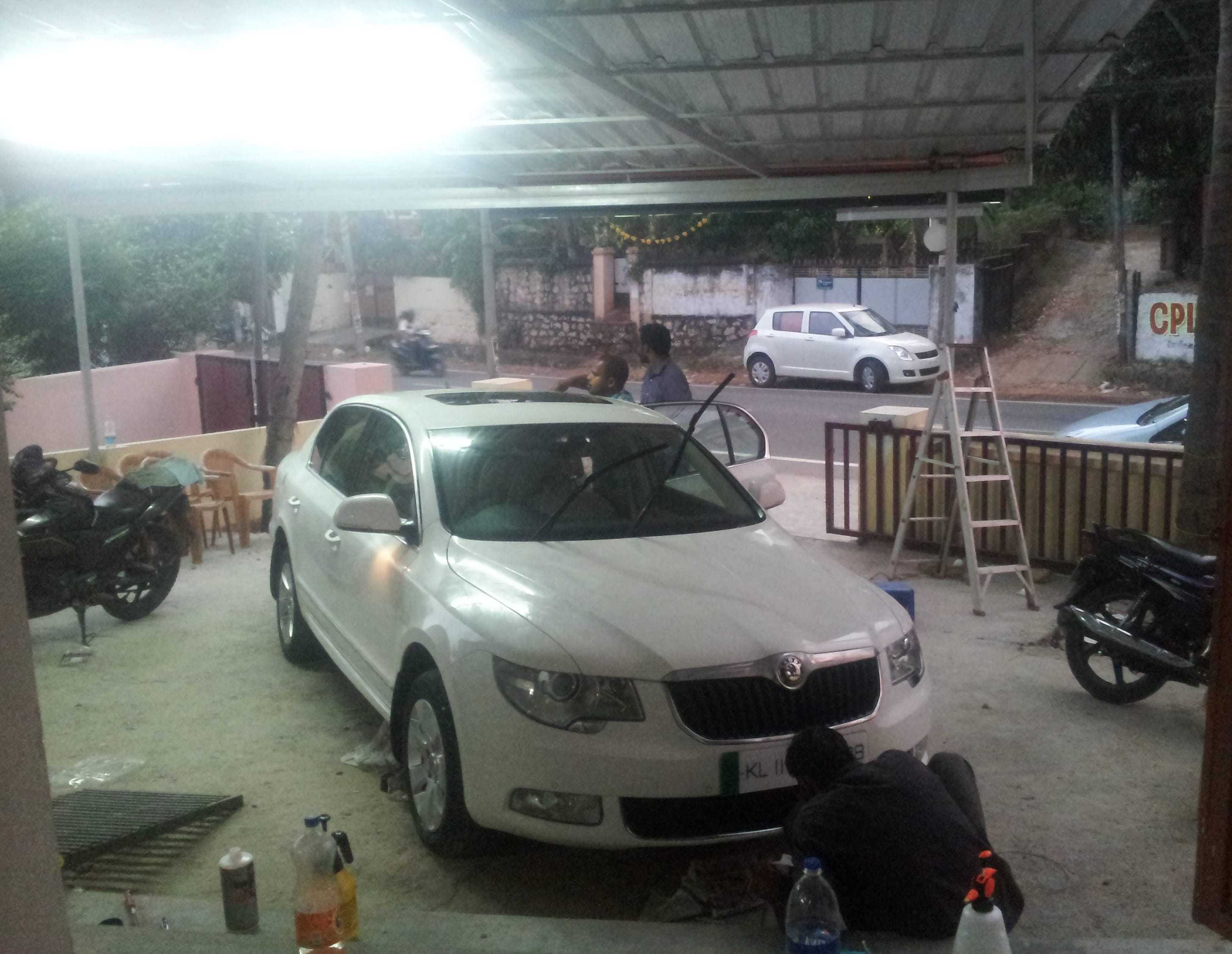 First day First vehicle at Travancore Auto Spa, Trivandrum