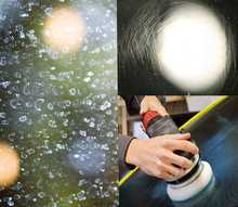 Windshield scratch repair at TAS