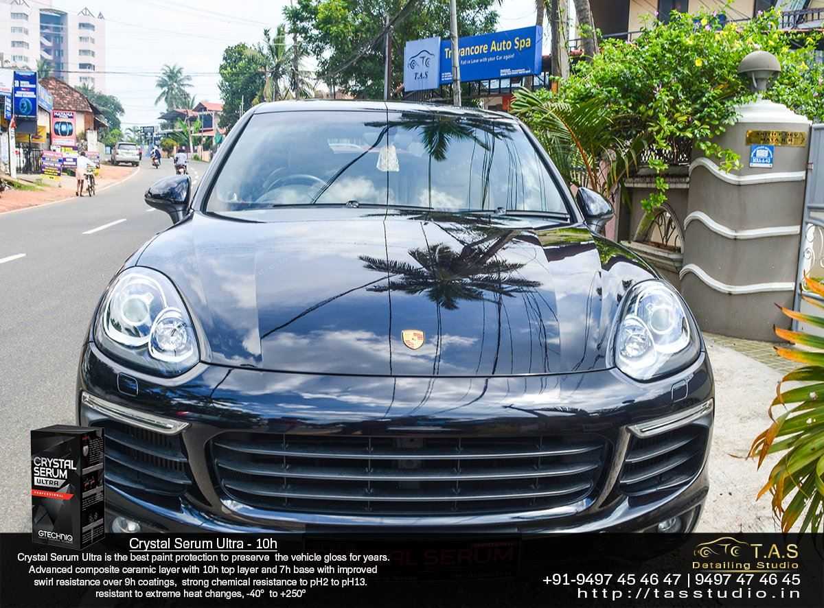 Porsche Cayenne Crystal Serum Ultra Travancore Auto Spa Porsche Cayenne Crystal Serum Ultra Travancore Auto Spa