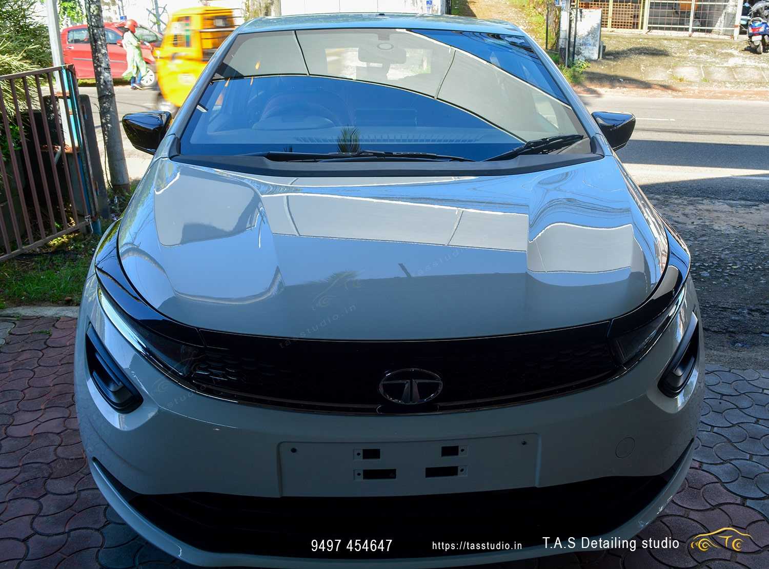 TATA Tiago Ceramic coating @ TAS TATA Tiago Ceramic coating @ TAS